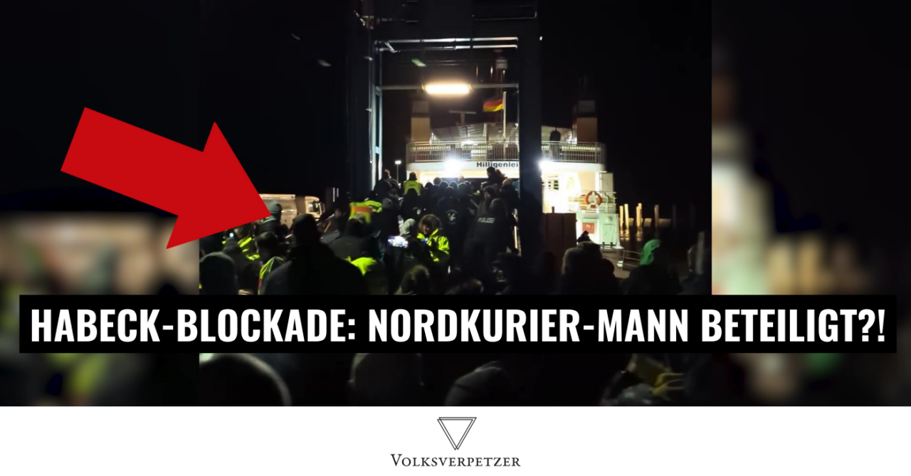 Habeck-Fähren-Blockade: War ein Nordkurier-Journalist beteiligt?