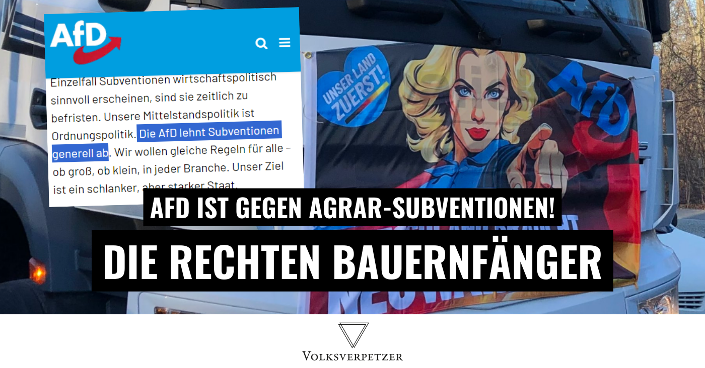 agrar subventionen