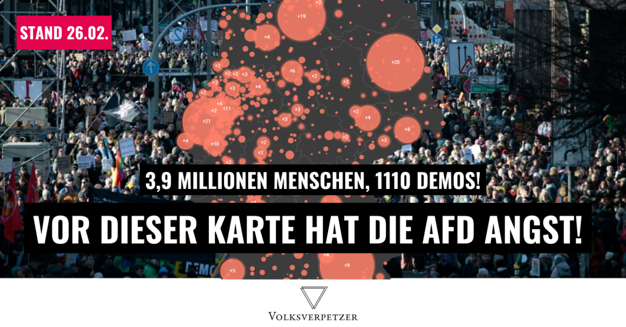 3,9 Millionen auf den Straßen: Die große Demo-Übersicht!