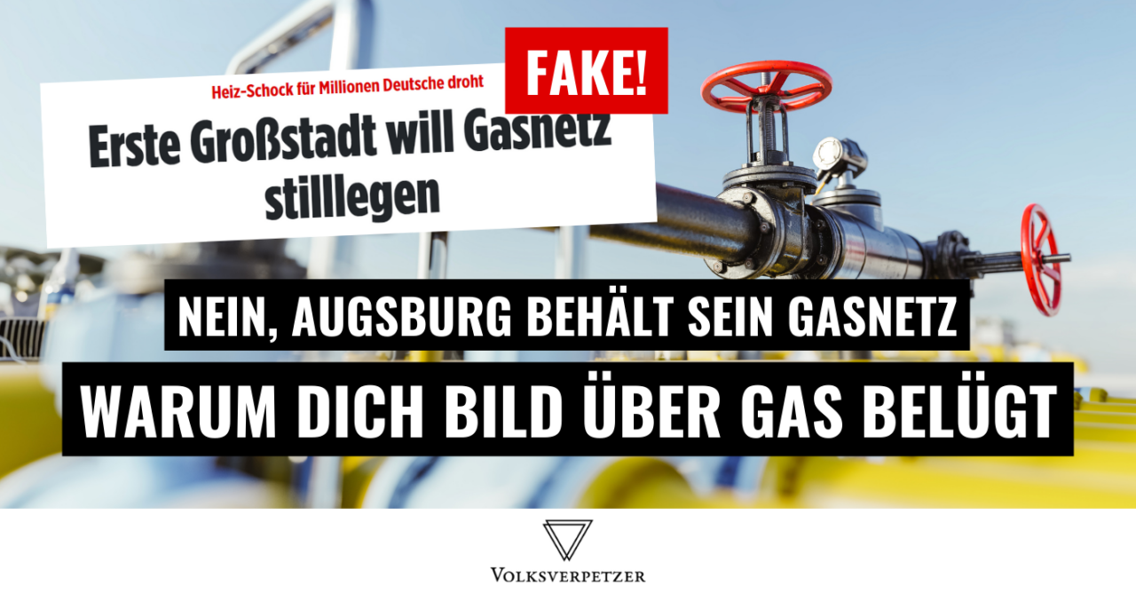 Gasnetz-Fake: BILD will, dass du ihren Investoren Milliarden bezahlst