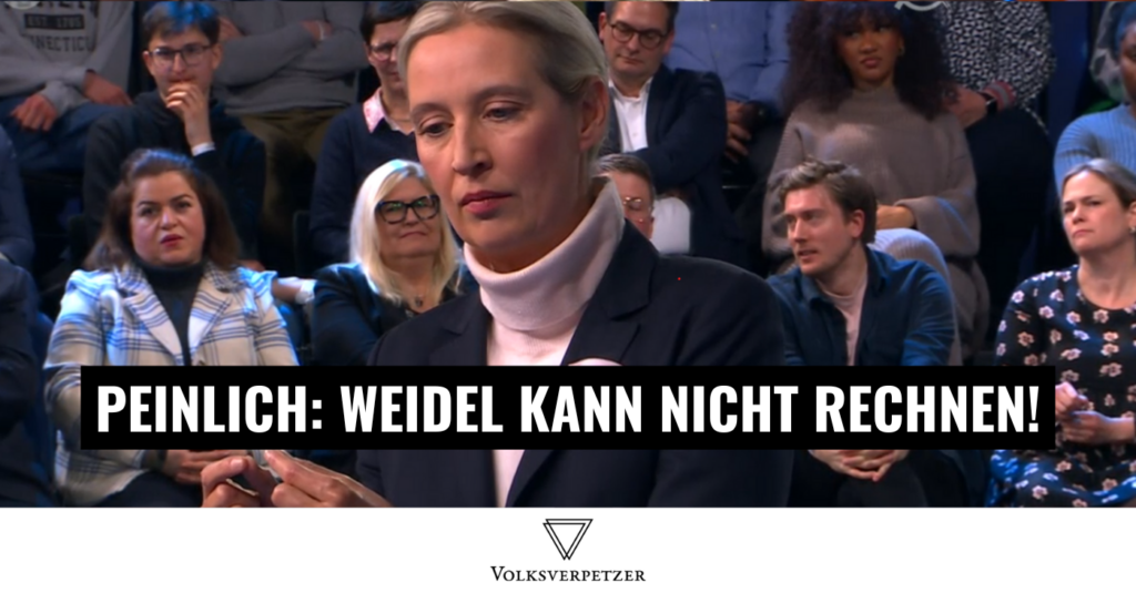 Weidel rechnen