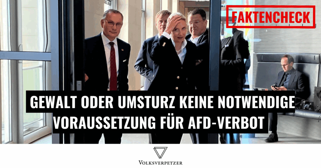 verbot faktencheck