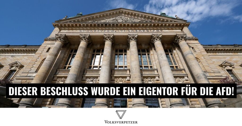 Bundesverwaltungsgericht 2 Verdachtsfall
