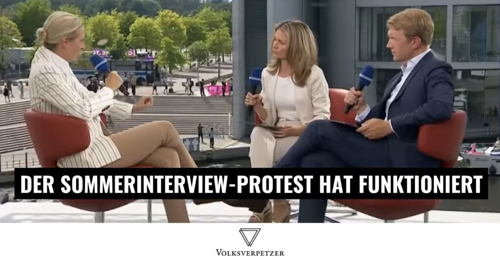 Sommerinterview Weidel