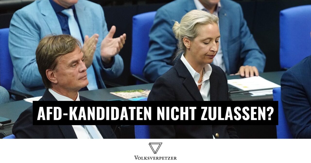 Wie man verfassungsfeindliche AfD-Kandidaten von der Wahl ausschließen kann