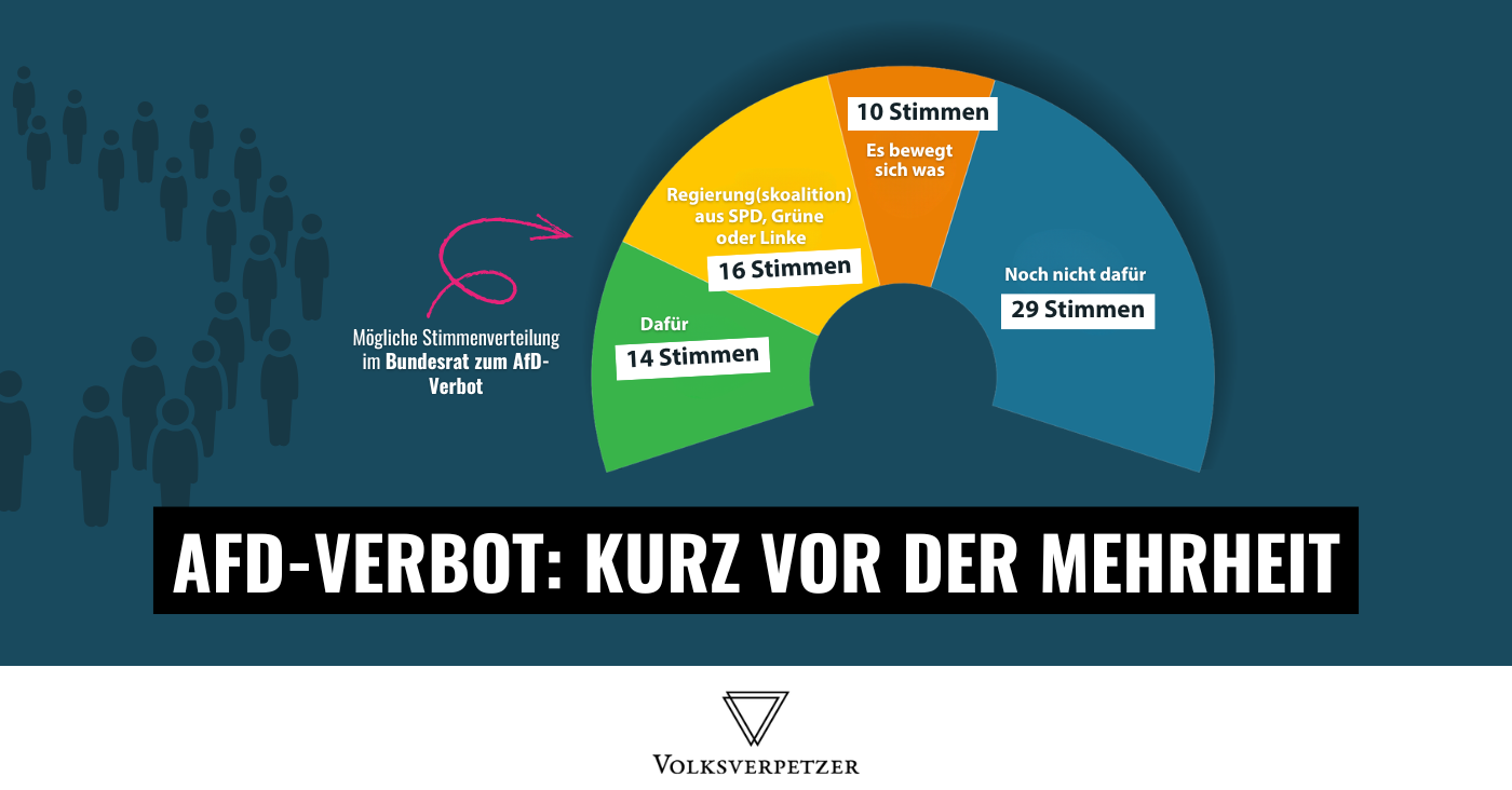 AfD-Verbot: Für ein Szenario gibt es jetzt bereits eine Bundesrat-Mehrheit