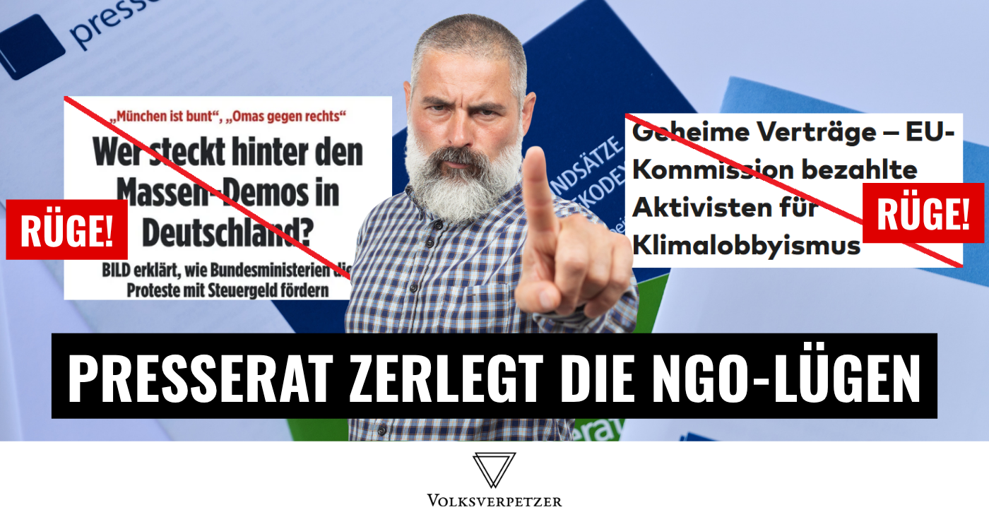 Etliche Rügen: So haben euch WELT & BILD über NGOs belogen