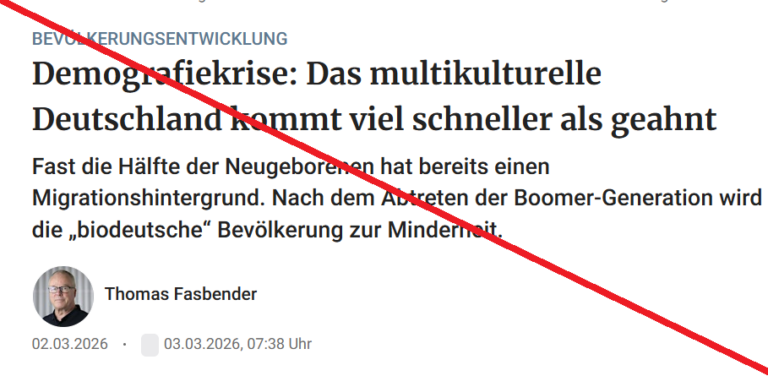 Das rechtsextreme Märchen „Großer Austausch“ auseinandergenommen