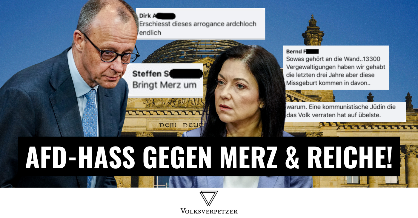 Morddrohungen: So extrem ist der Hass in AfD-Gruppen auf Merz und Reiche
