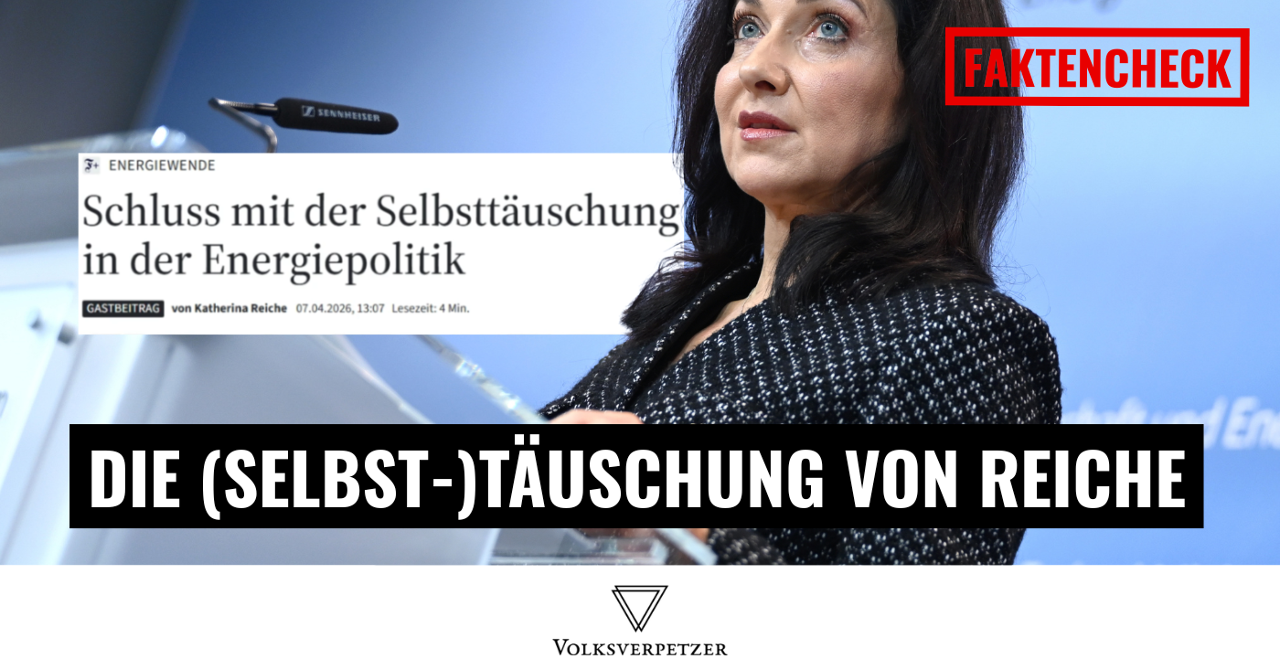 Energiewende: Wie Reiche mit falschen und irreführenden Zahlen täuscht