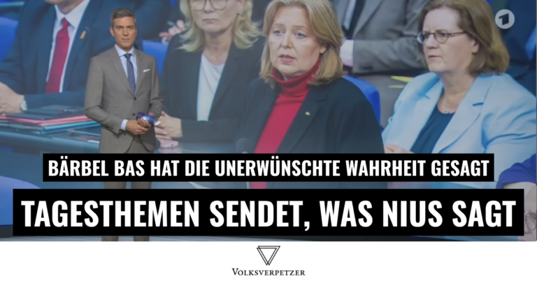 Bärbel Bas hat RECHT: Aber Tagesthemen stimmen NIUS, BILD & AfD zu!?