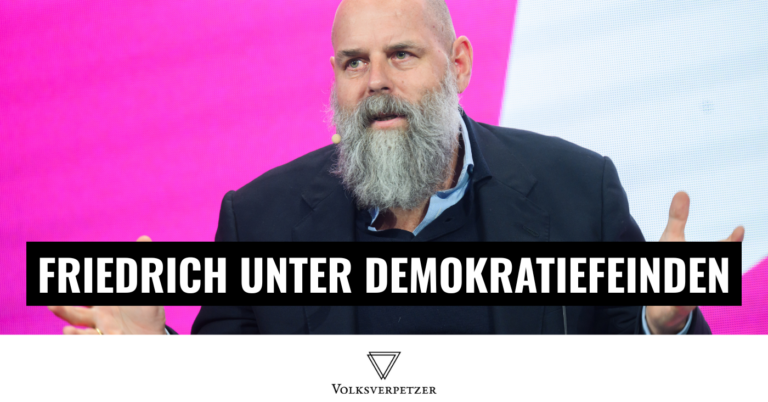 Verleger Holger Friedrich spricht bei „Demokratiekongress“ der AfD